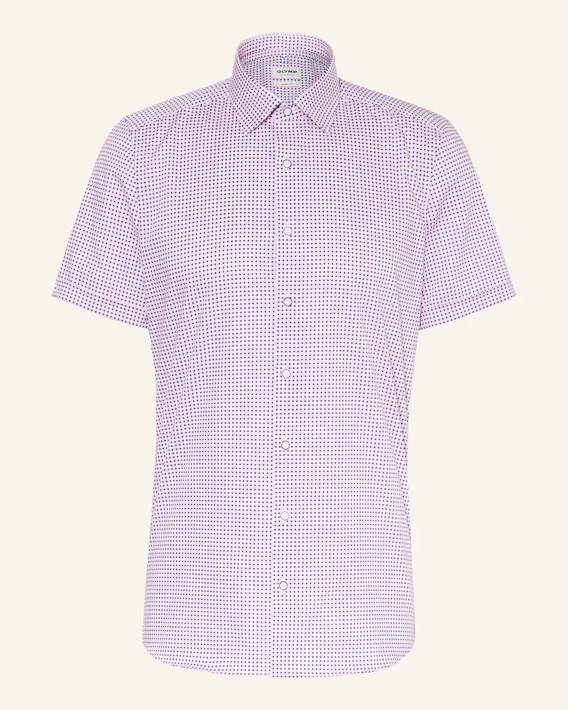 Olymp Kurzarm-Hemd Level Five body fit Pink
