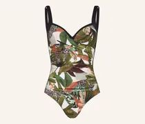 Shape-Badeanzug FLORAL SAFARI