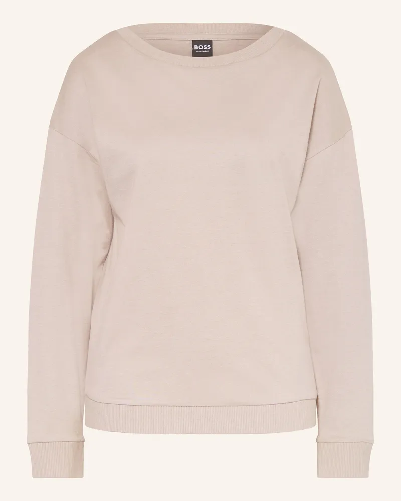 HUGO BOSS Lounge-Sweatshirt EMBRACE Beige