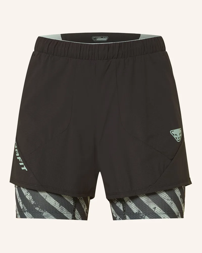 Dynafit Trekkingshorts TRAIL 2IN1 Schwarz
