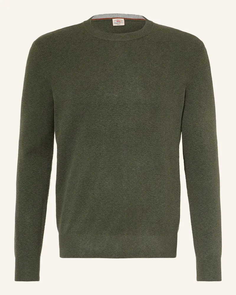 Faherty Pullover Jackson gruen Dunkelgrün