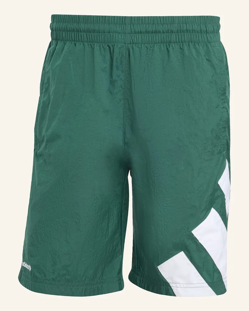 adidas ADICOLOR BLOCKED SHORTS Weiss
