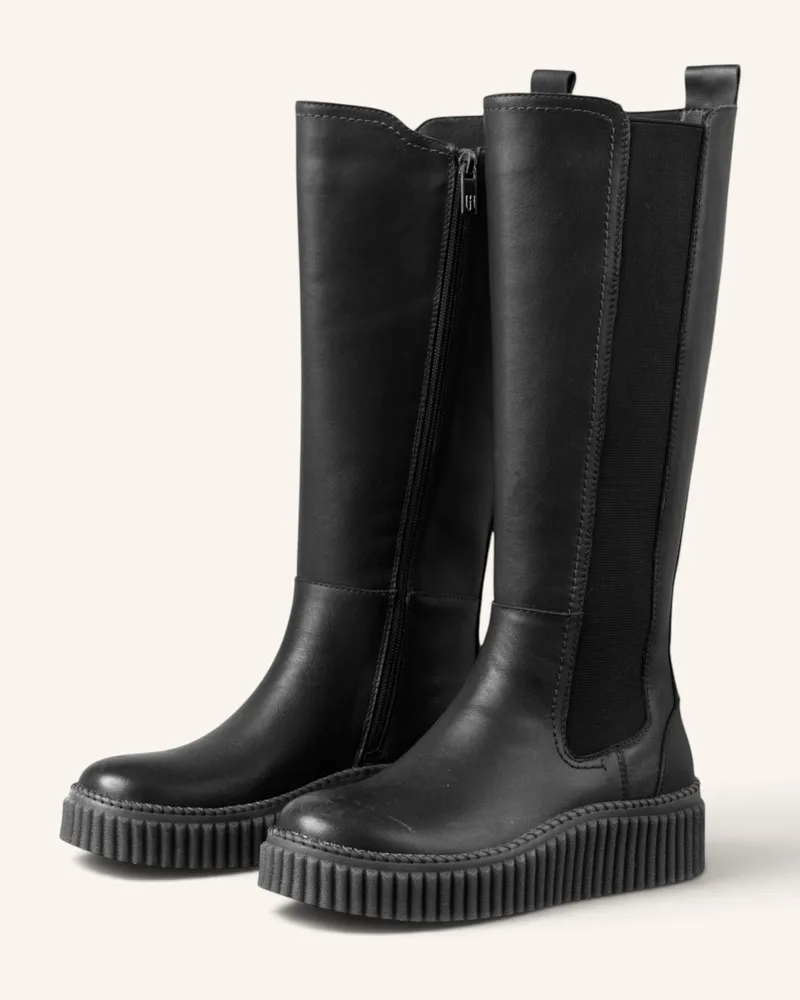 Ilse Jacobsen Stiefel calira07 schwarz Schwarz
