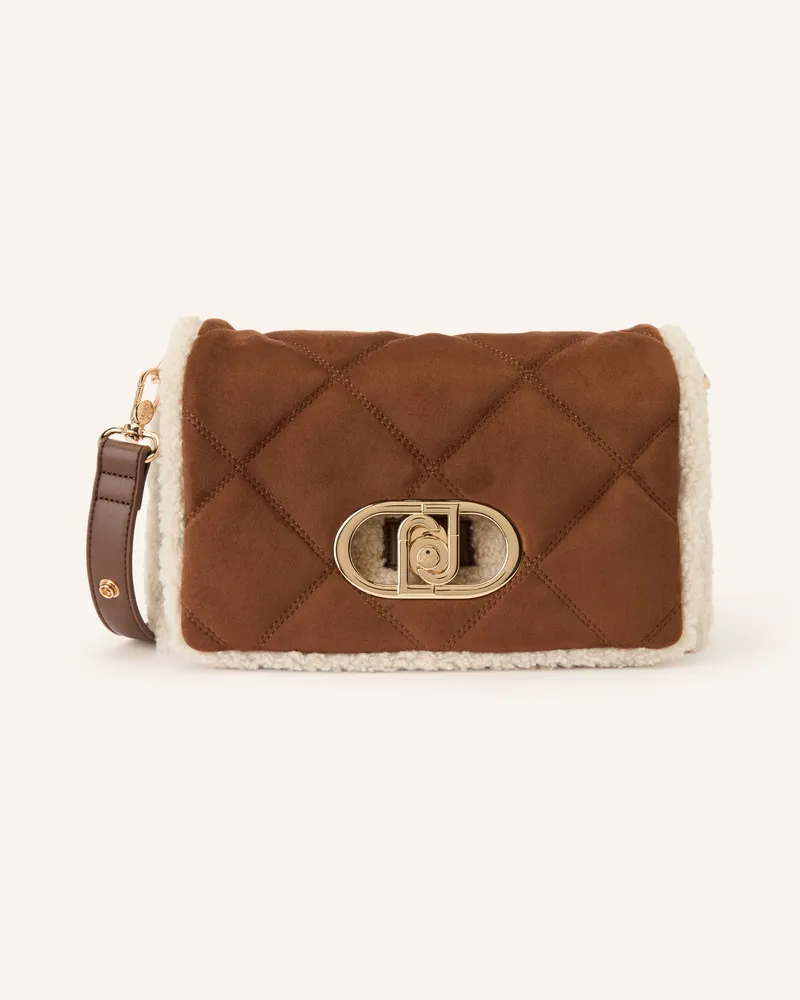 Liu Jo Umhängetasche Lapuffy Medium weiss Braun