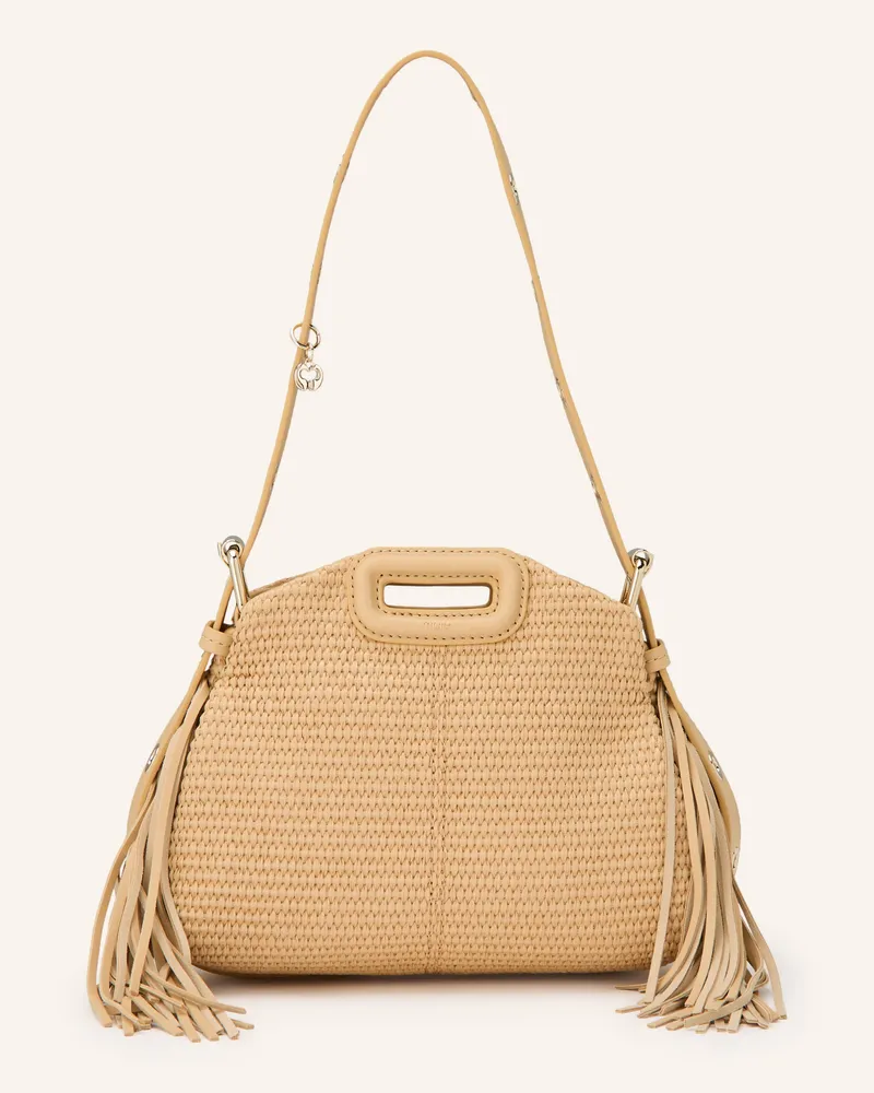 Maje Handtasche beige Hellbraun