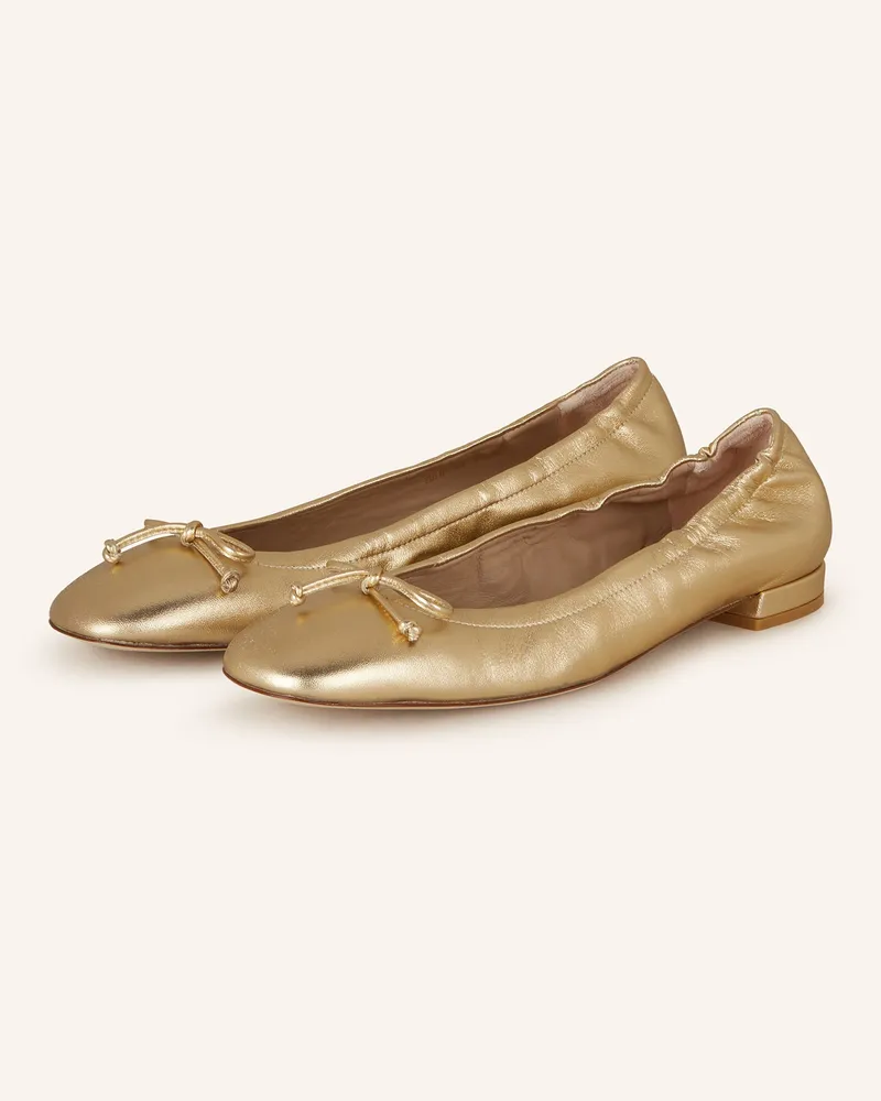 Stuart Weitzman Ballerinas BRIA Gold