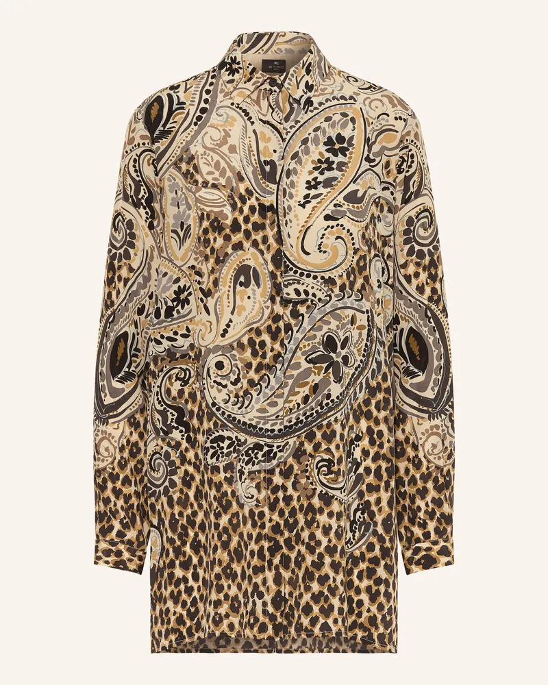 Etro Hemdbluse Aus Seide beige Beige