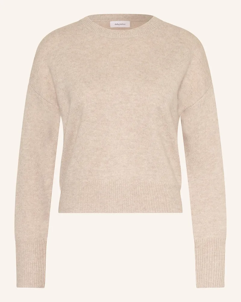 Darling Harbour Cashmere-Pullover Beige