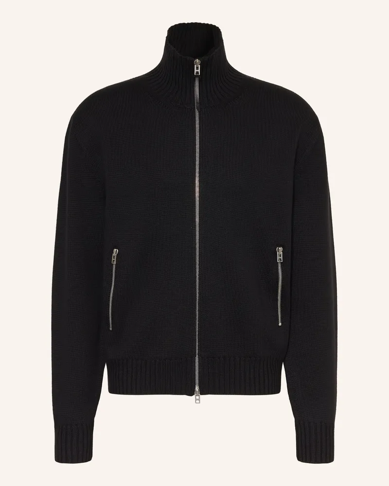 Tom Ford Strickjacke schwarz Schwarz