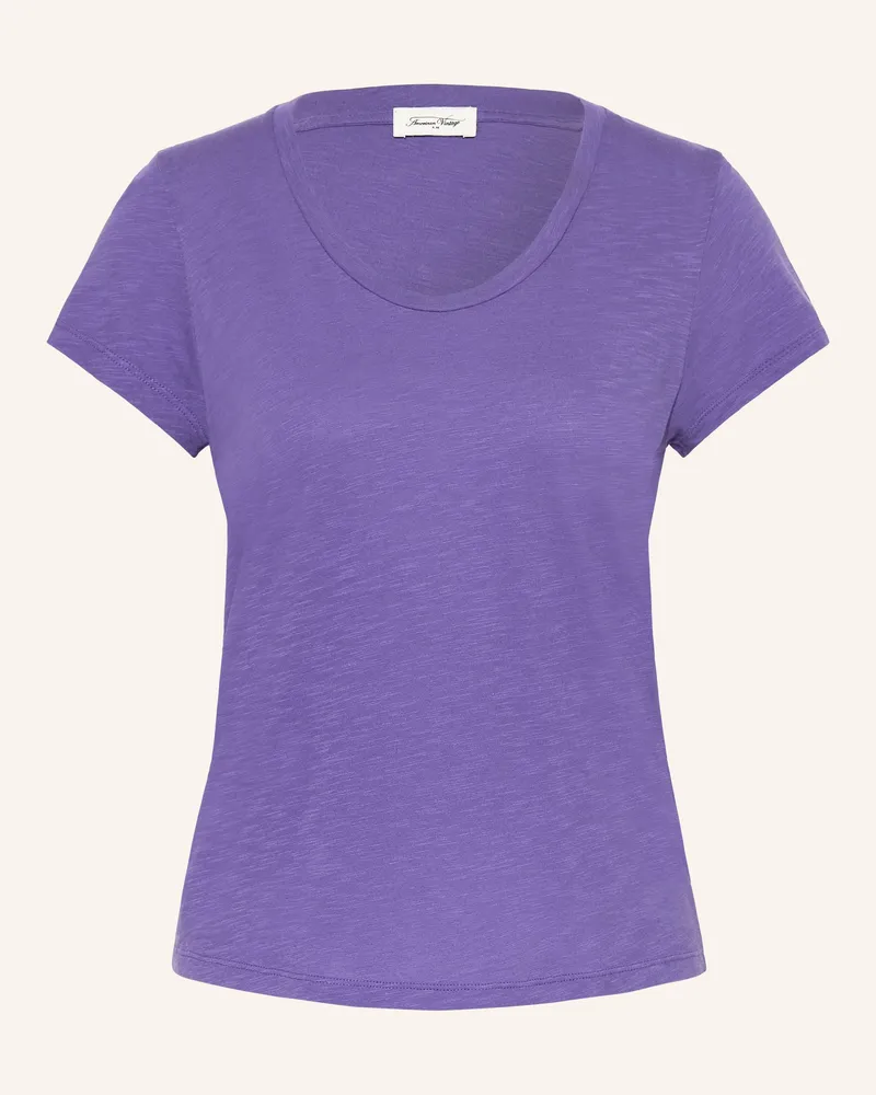 American Vintage T-Shirt Jacksonville lila Lila