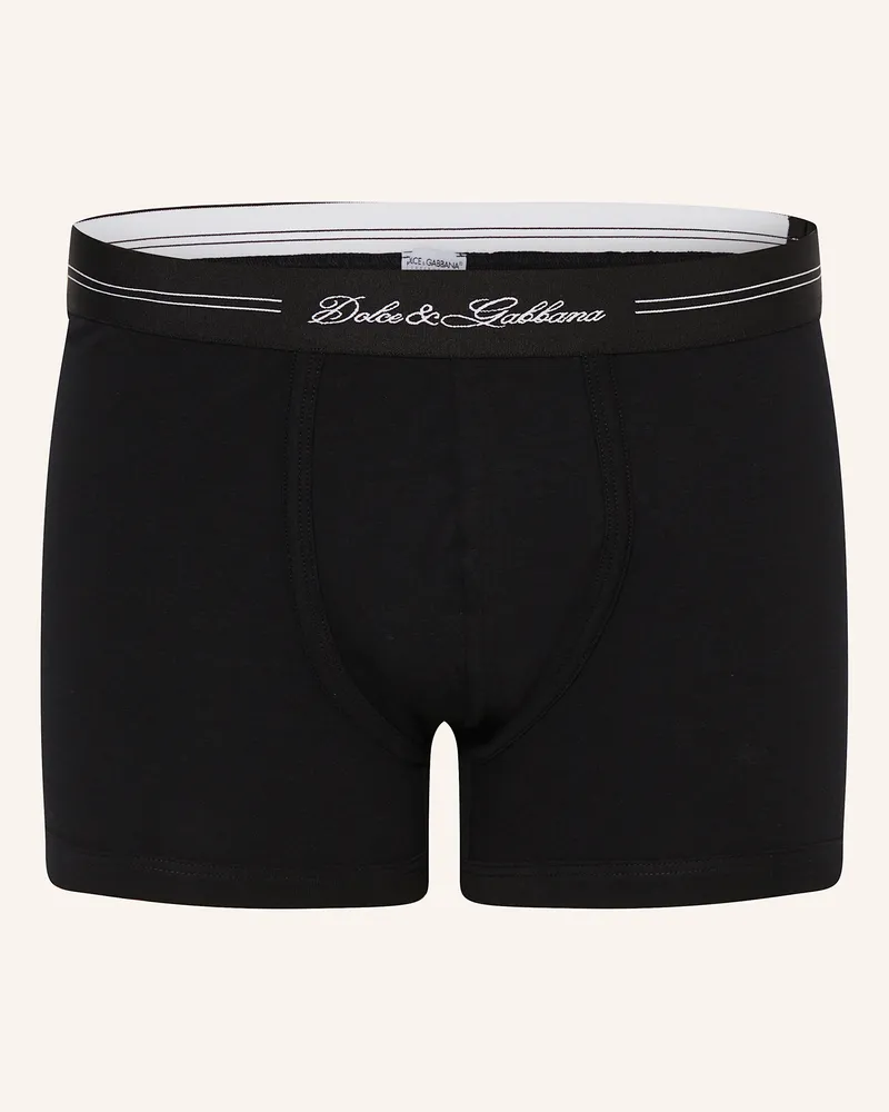 Dolce & Gabbana Boxershorts schwarz Schwarz