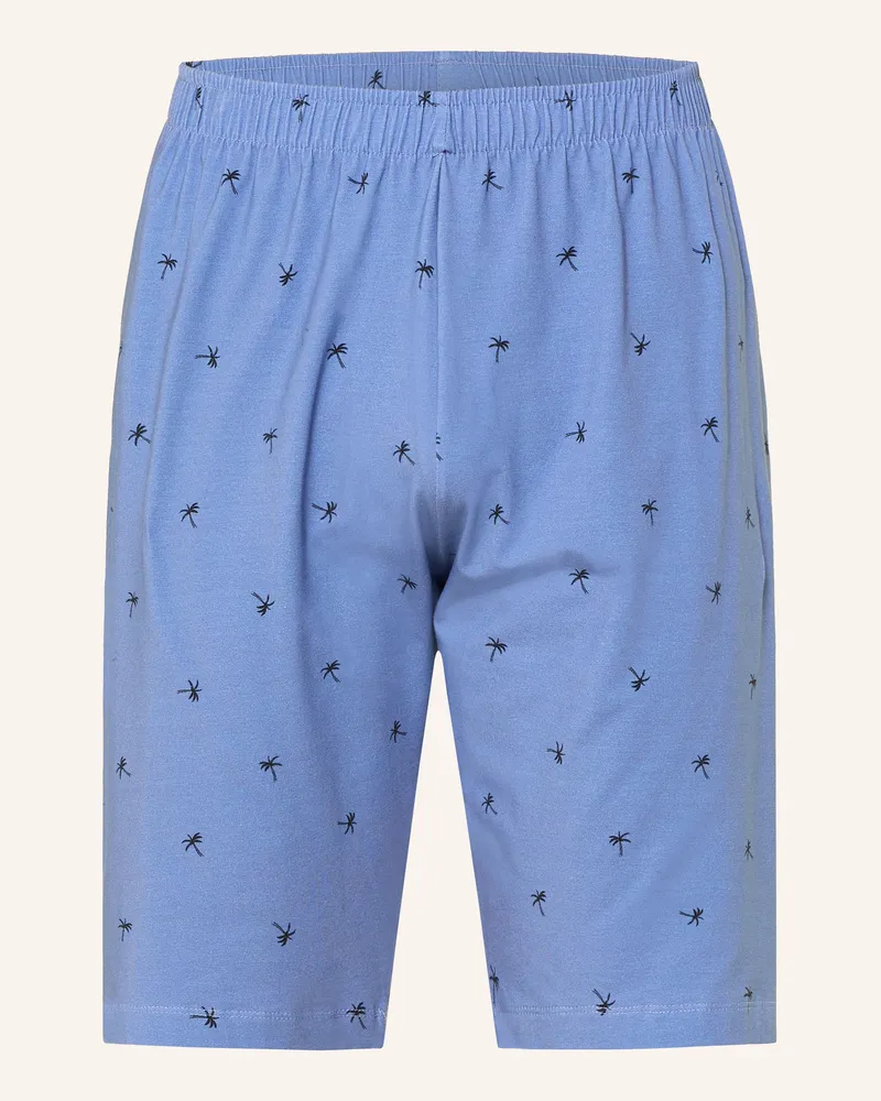 Strokesman's Schlafshorts Blau