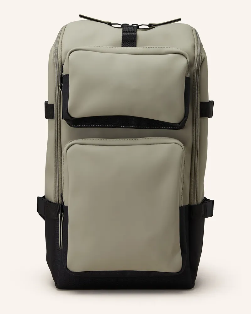 RAINS Rucksack TRAIL CARGO 14 l mit Laptop-Fach Hellgrün