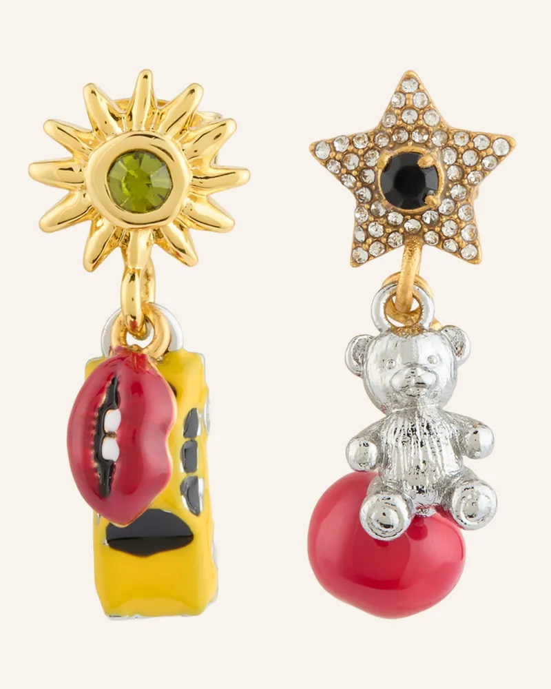Marc Jacobs Ohrhänger The Trinket Charm Cluster silber Gold