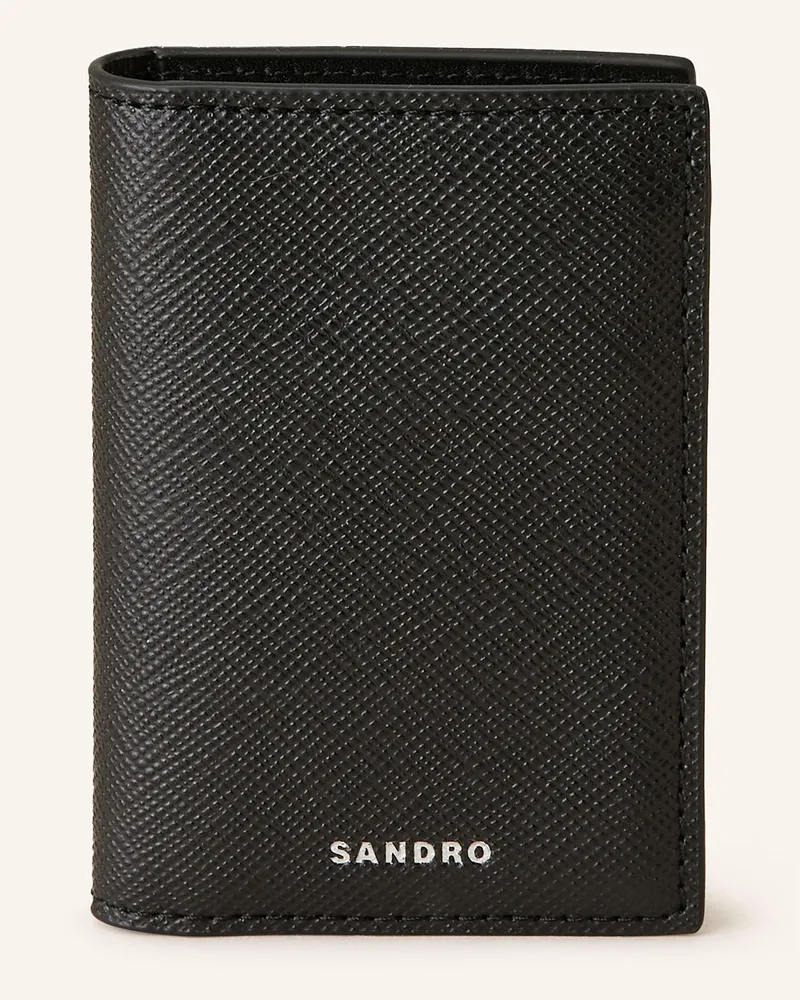 Sandro Kartenetui schwarz Schwarz