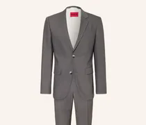 Anzug Henry-Getlin Extra Slim Fit grau