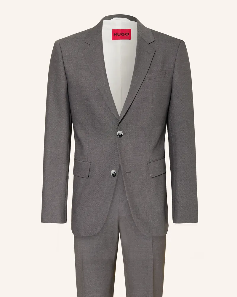 HUGO BOSS Anzug Henry-Getlin Extra Slim Fit grau Dunkelgrau