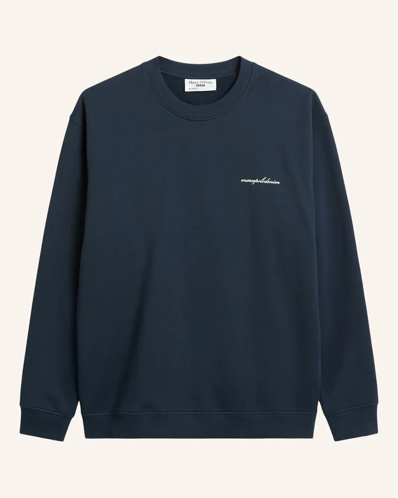 Marc O'Polo Sweatshirt blau Dunkelblau