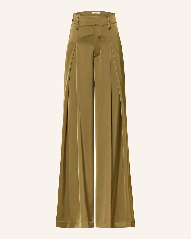 Gestuz Marlenehose Gzcerina Aus Satin gruen Oliv