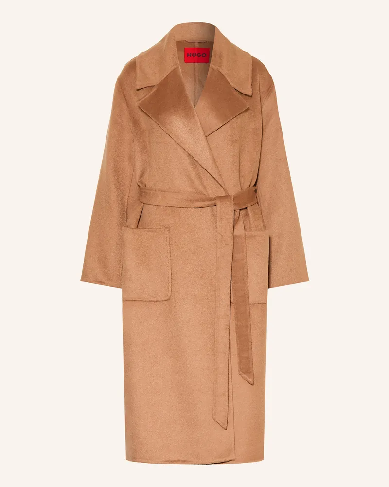 HUGO BOSS Mantel Morgi beige Camel