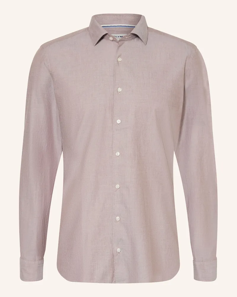 Olymp Hemd Level Five Body Fit braun Braun