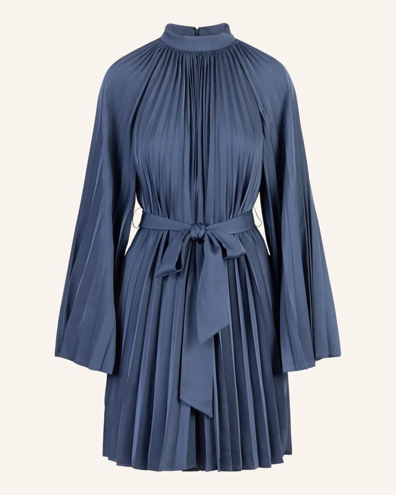 Apart Satinkleid Blau