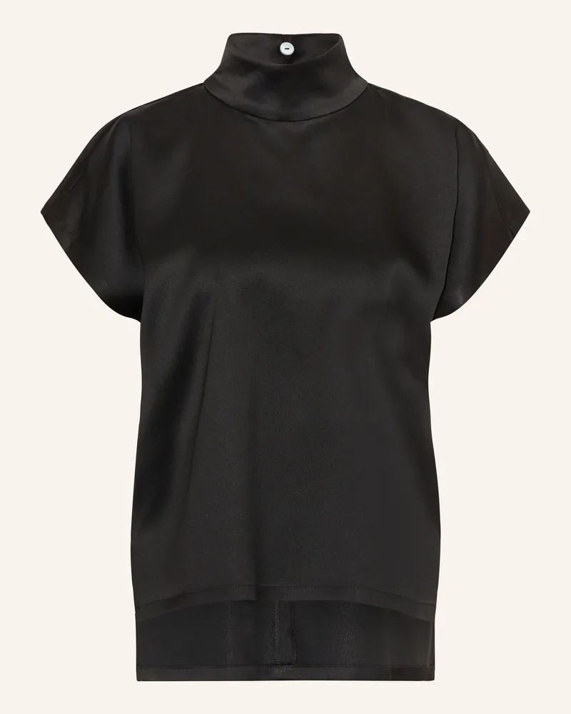Drykorn Blusenshirt ALARIA_1 aus Satin Schwarz