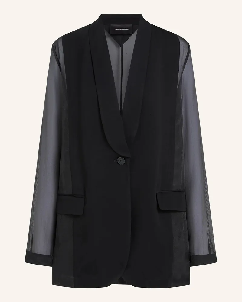Karl Lagerfeld Jacke Schwarz