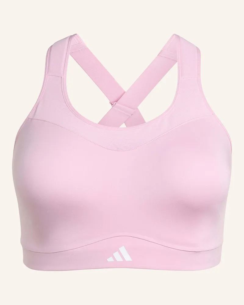 adidas TLRD IMPACT TRAINING HIGH SUPPORT SPORT-BH Rosa