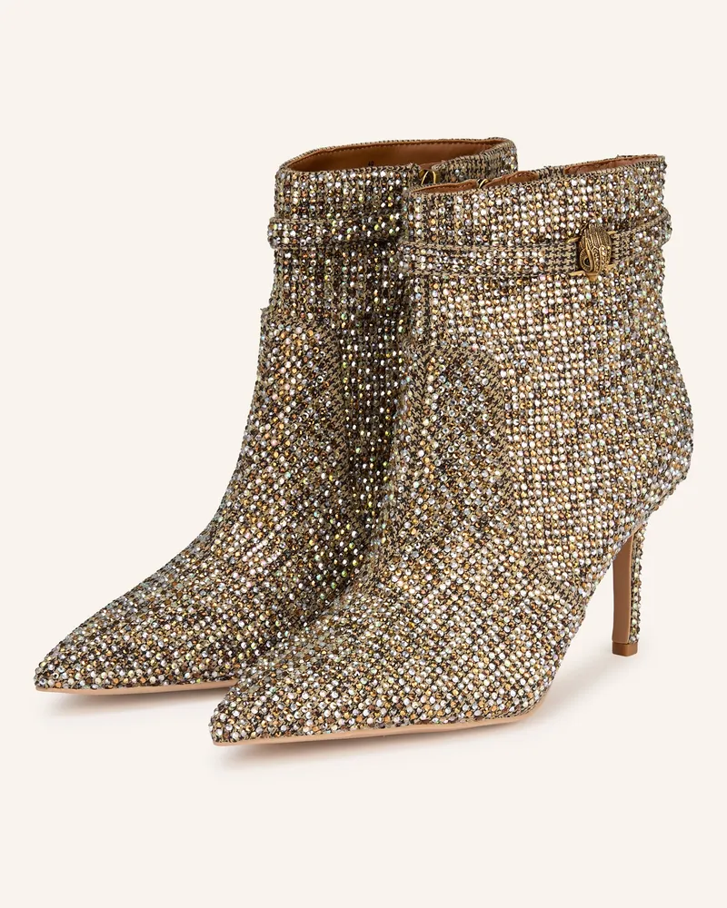 Kurt Geiger Stiefeletten KENSINGTON mit Schmucksteinen Gold