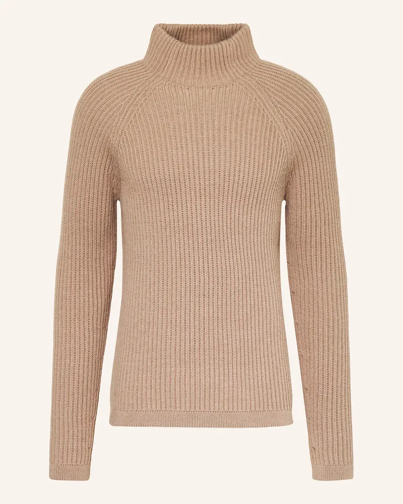 Drykorn Rollkragenpullover ARVID Hellbraun