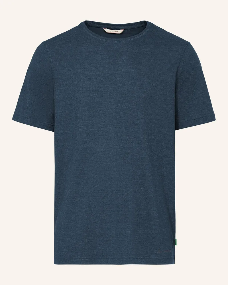 Vaude Funktionsshirt M Redmont Hemp T-Shirt blau Blau