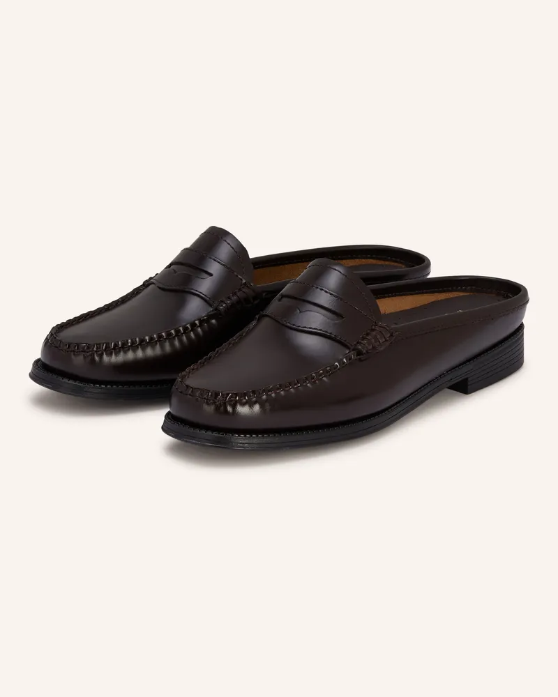G.H. Bass & Co. Mules Easy Weejun braun Dunkelbraun