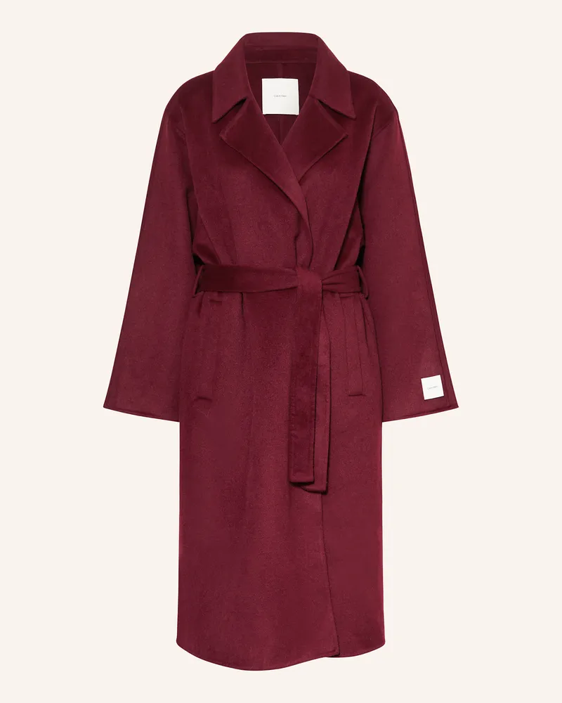 Calvin Klein Mantel rot Dunkelrot