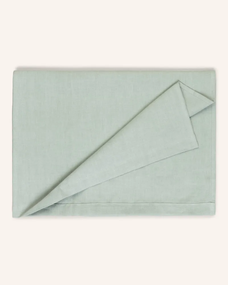 Pichler Tischdecke Pure Aus Leinen gruen Hellgrün