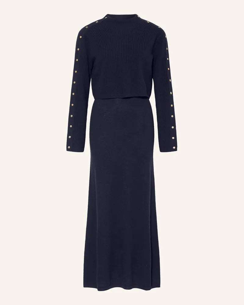 Sandro Set: Pullover Und Strickkleid blau Dunkelblau