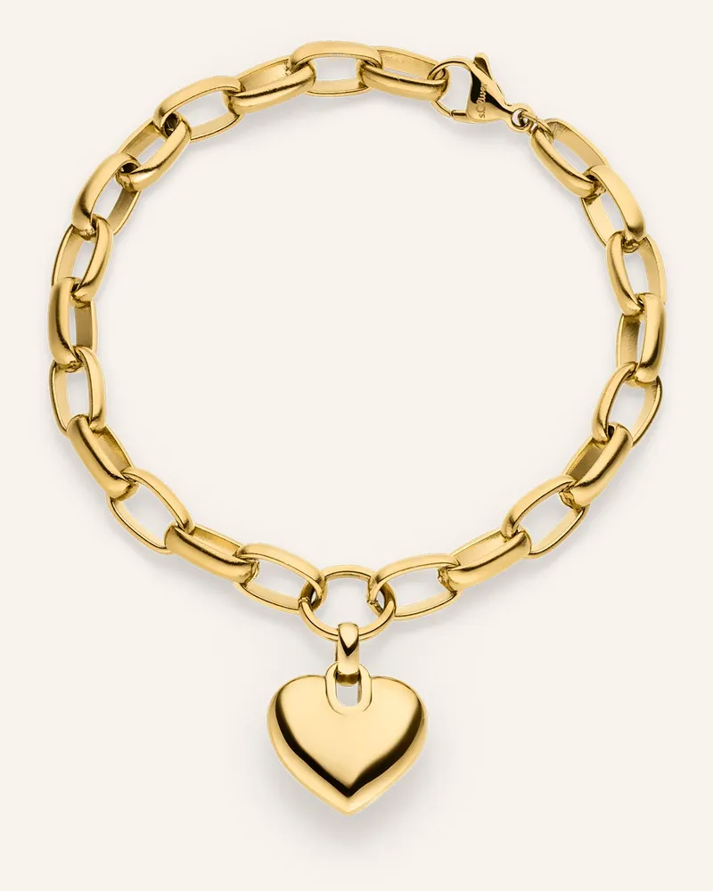 S.Oliver Armband  Aus  Edelstahl gold Gold