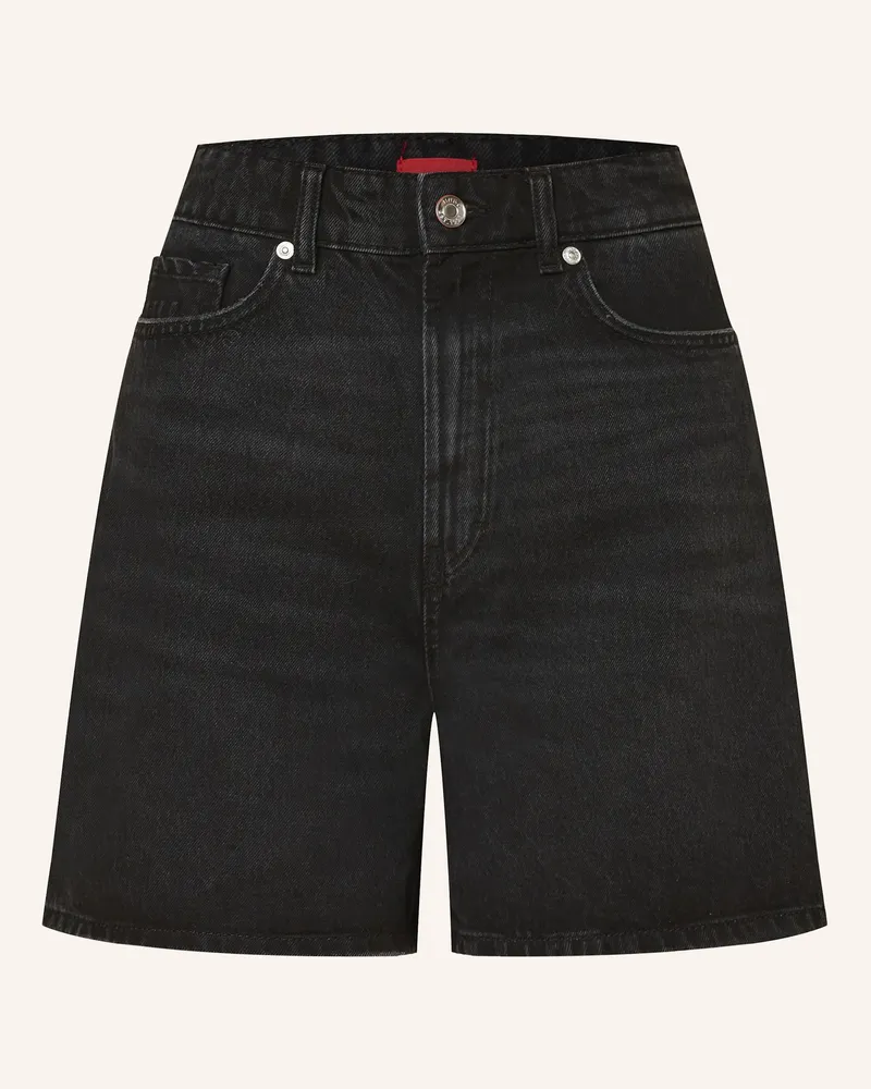 HUGO BOSS Jeansshorts Gelita schwarz 004