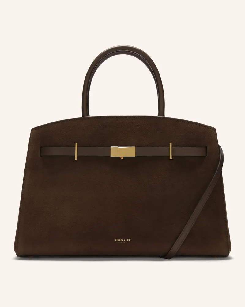 DeMELLIER Handtasche The Hudson braun Dunkelbraun