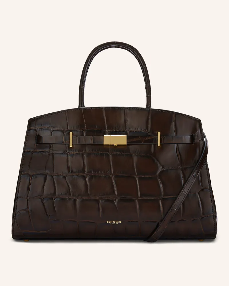 DeMELLIER Handtasche The Hudson braun Dunkelbraun