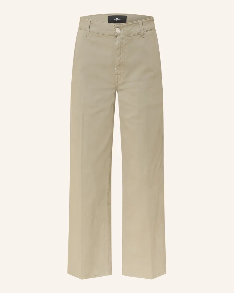 7 for all mankind Straight Jeans Stovepipe Straight Ankle gruen 3o8