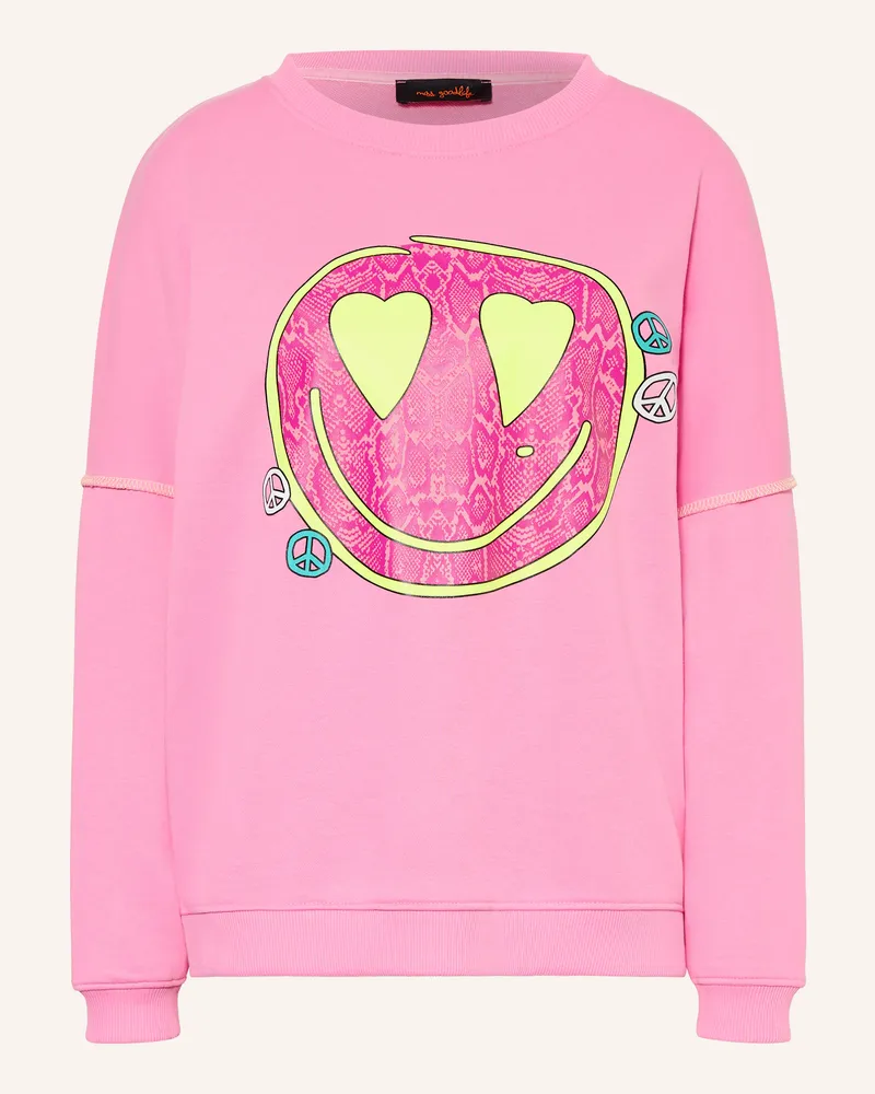 Miss Goodlife Sweatshirt rosa Rosa
