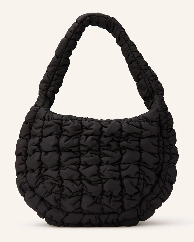 COS Schultertasche Schwarz
