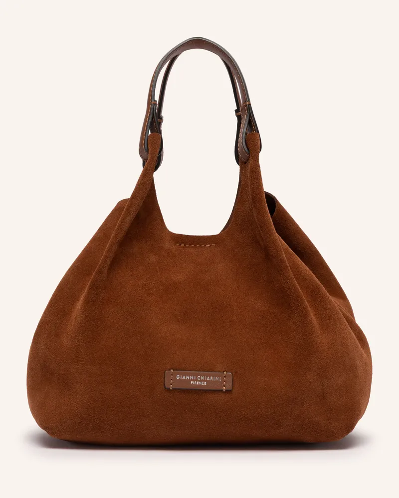 Gianni Chiarini Handtasche Dua Medium Mit Pouch braun Braun