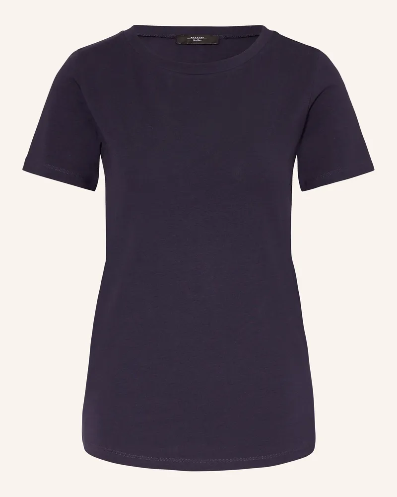Max Mara T-Shirt Multib blau Dunkelblau