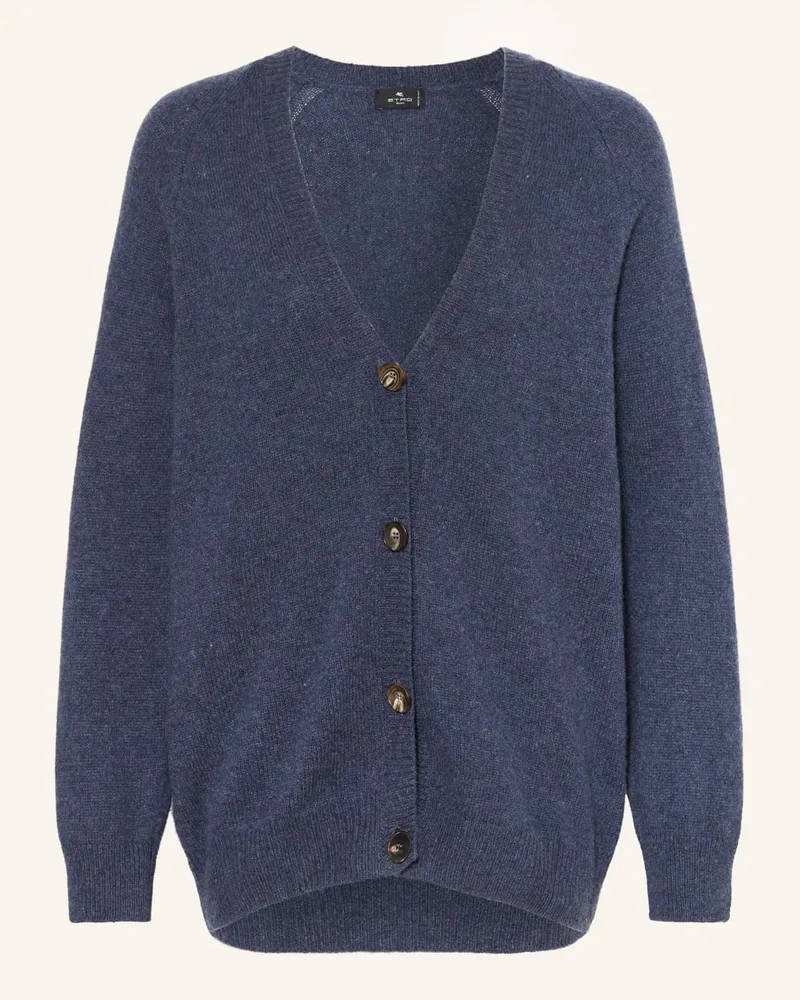 Etro Strickjacke aus Cashmere Blau