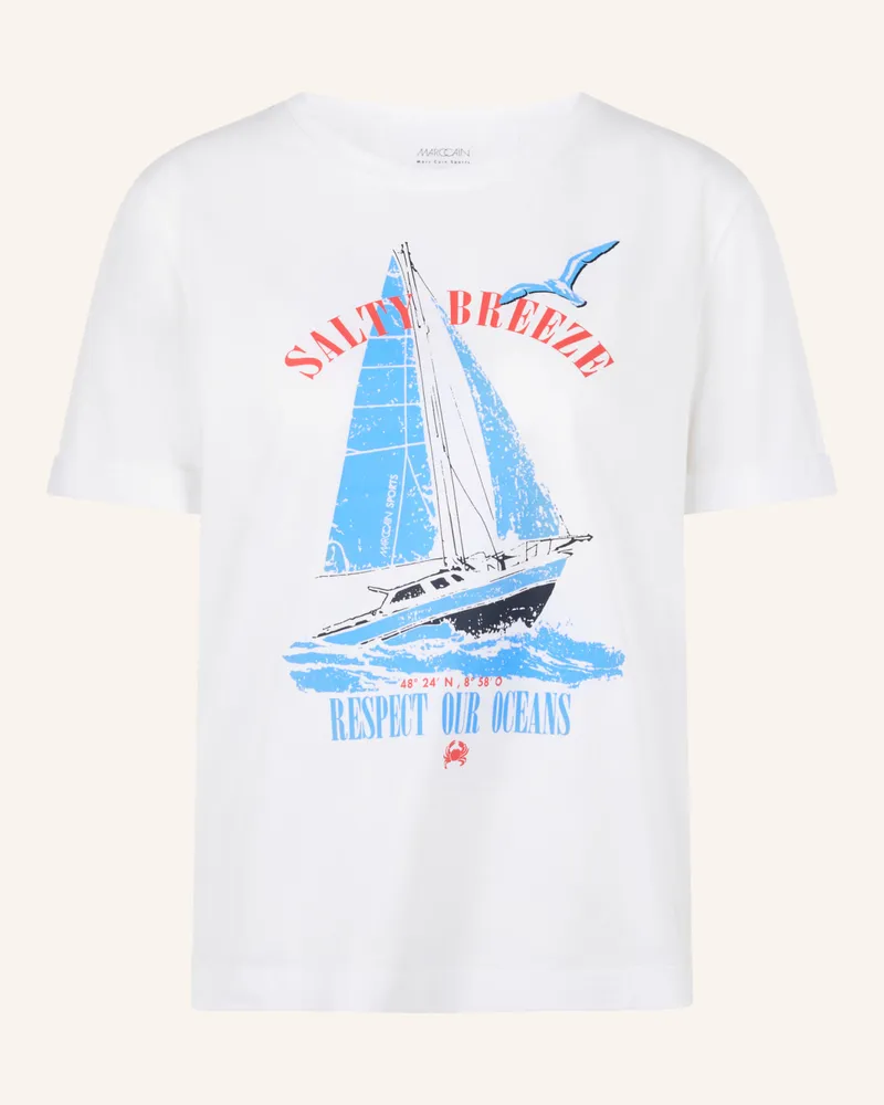 Marc Cain T-Shirt weiss Weiss