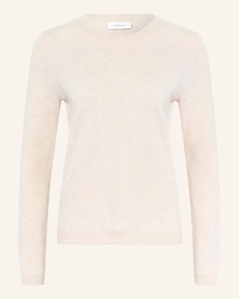 Darling Harbour Cashmere-Pullover weiss Oat
