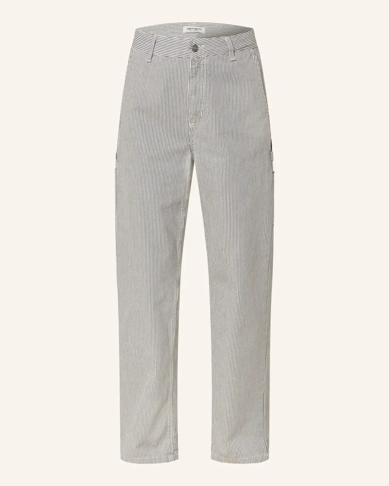 Carhartt WIP Wide Leg Jeans Mercer grau 3ok06