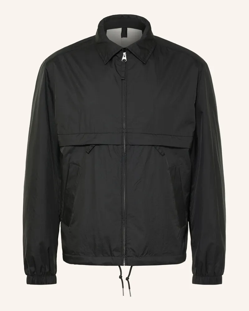 Arket Jacke schwarz Schwarz